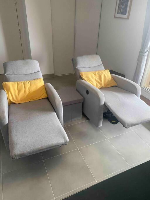 Luxueux T3 Piscine Et Vue Somptueuse Apartment Сет Екстериор снимка